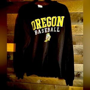 Nike men’s University of Oregon baseball crewneck  Large